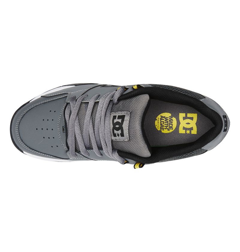 Tenis-DC-Shoes-Versatile-Imp-Grey-Yellow-GREY-YELLOW-41