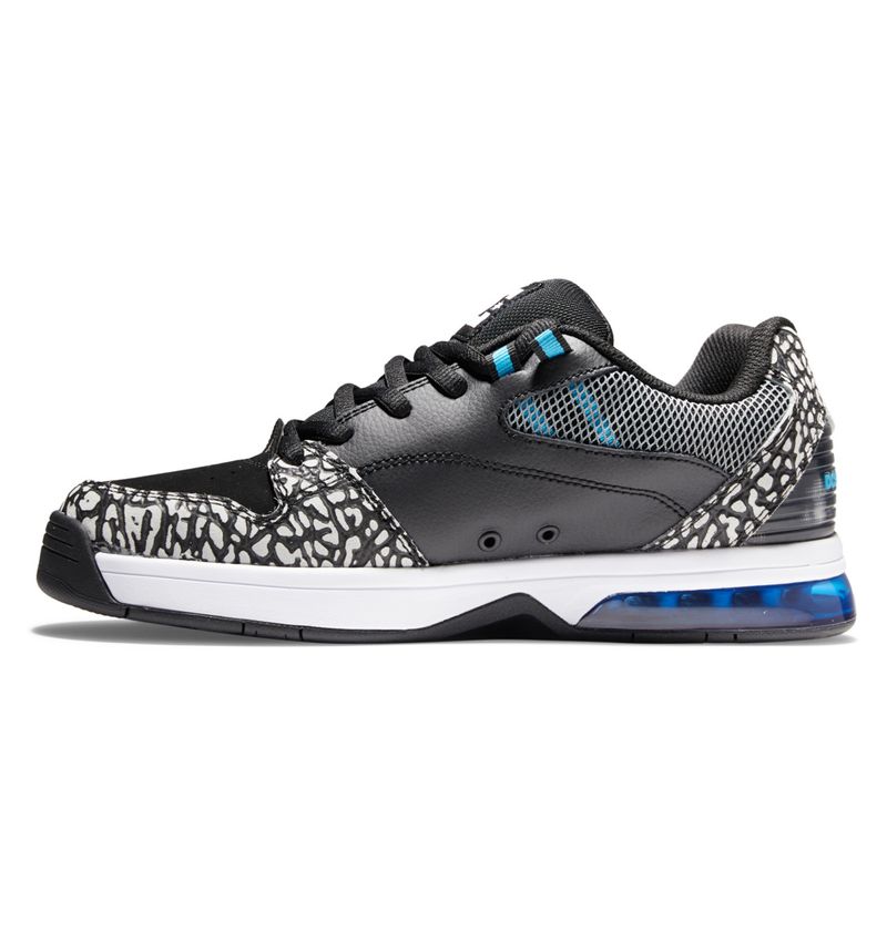 Tenis-DC-Shoes-Versatile-Le-Imp-Grey-Black-Blue-GREY-BLACK-BLUE-38