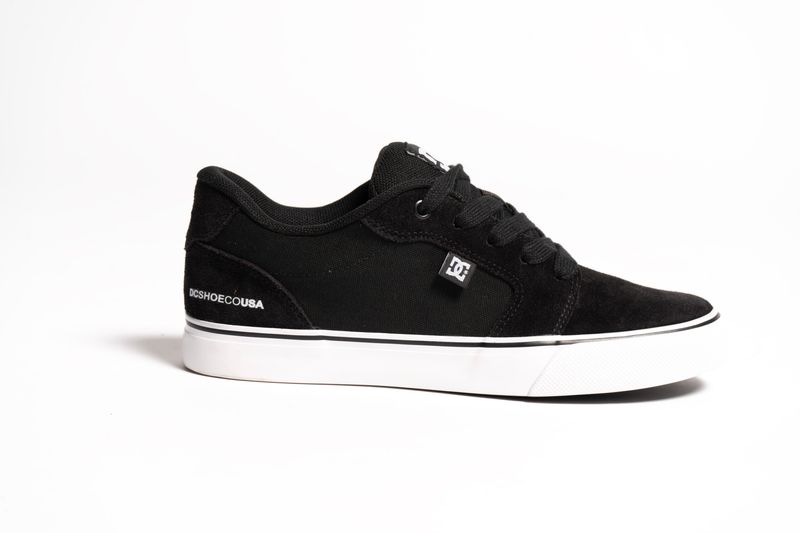 Tenis-DC-Shoes-Anvil-Blast-Black-White-BLACK-WHITE-39