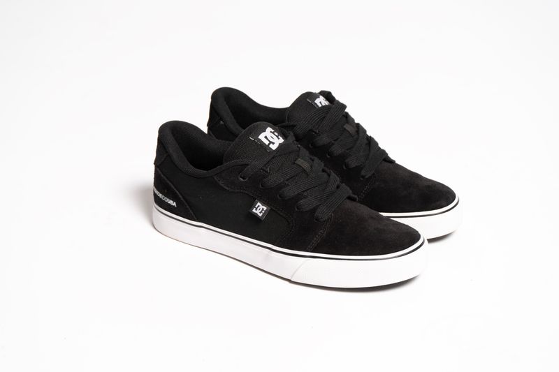 Tenis-DC-Shoes-Anvil-Blast-Black-White-BLACK-WHITE-39