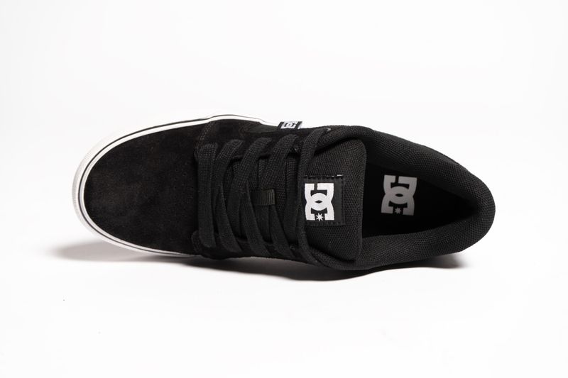 Tenis-DC-Shoes-Anvil-Blast-Black-White-BLACK-WHITE-39