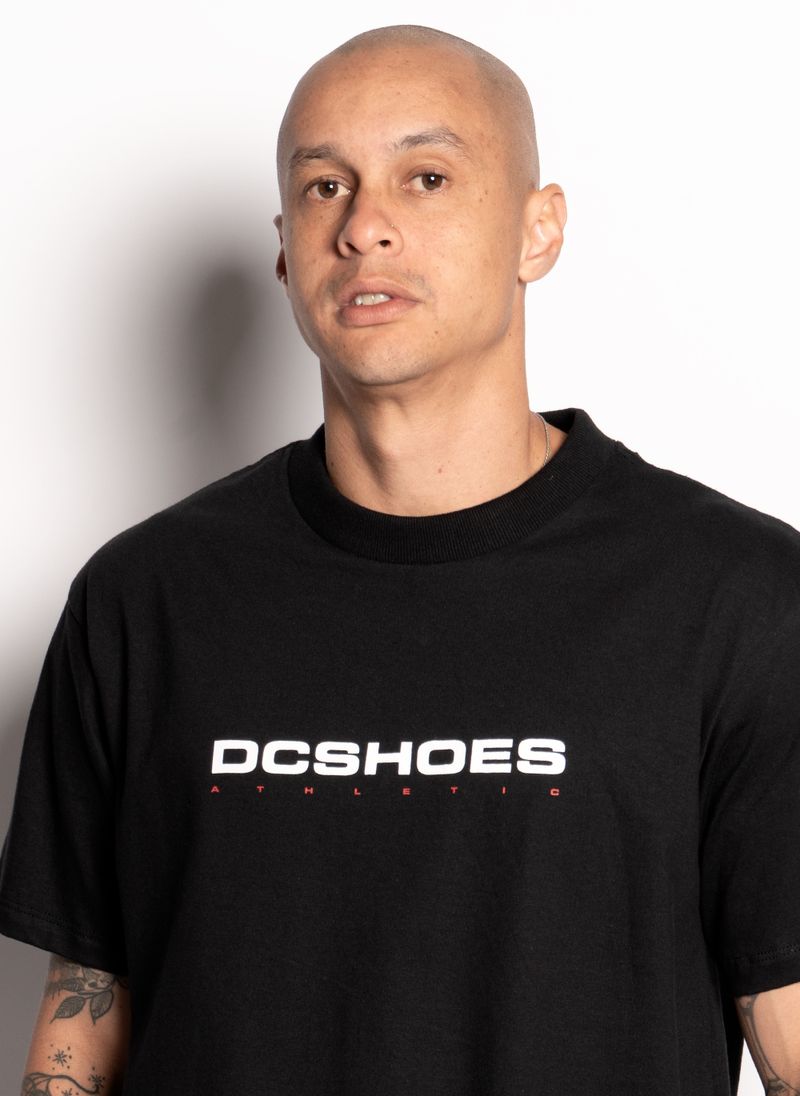 Camiseta-Dc-Shoes-M-C-Athletics-Dcshoes-Preto-G