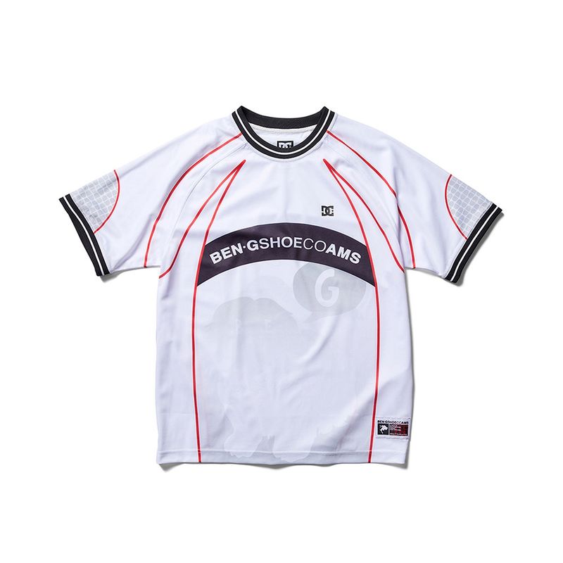 Camiseta-Dc-Shoes-M-C-Dc-X-Ben-G-Jersey-White-P