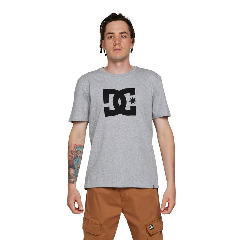 Camiseta-DC-Shoes-M-C-Star-Cinza-Mescla-CINZA-MESCLA-G