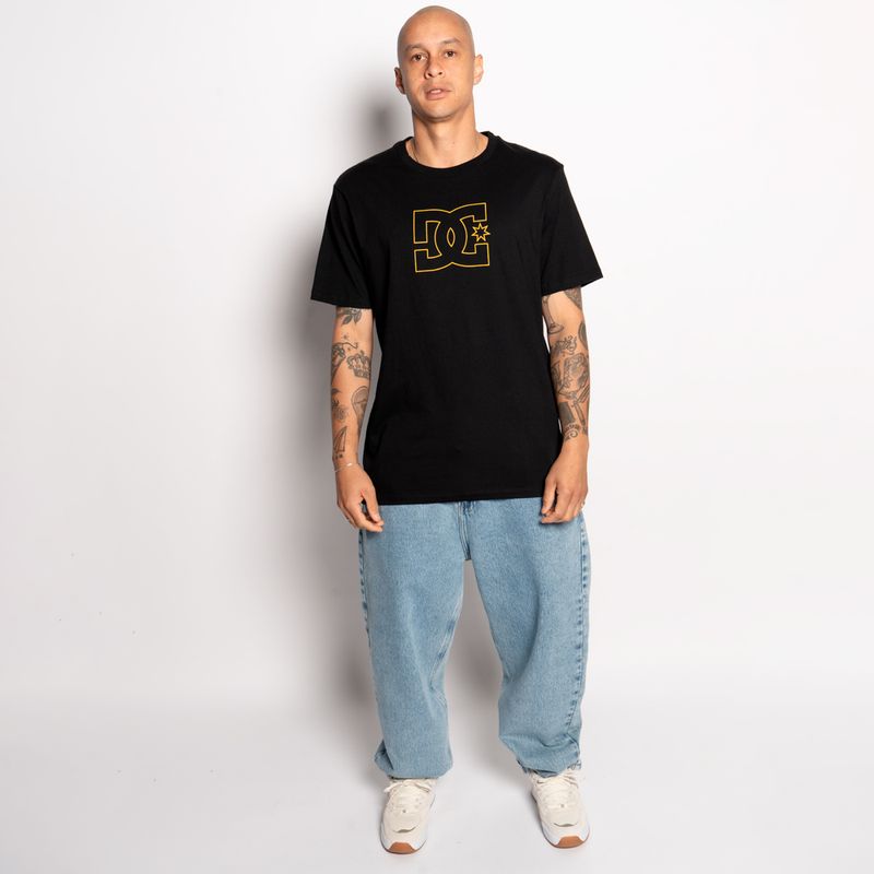Camiseta-Dc-Shoes-M-C-Dc-Outline-Star-Preto-P