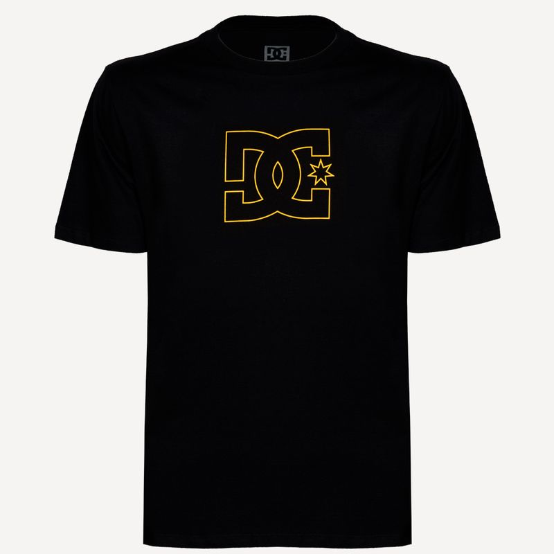 Camiseta-Dc-Shoes-M-C-Dc-Outline-Star-Preto-P