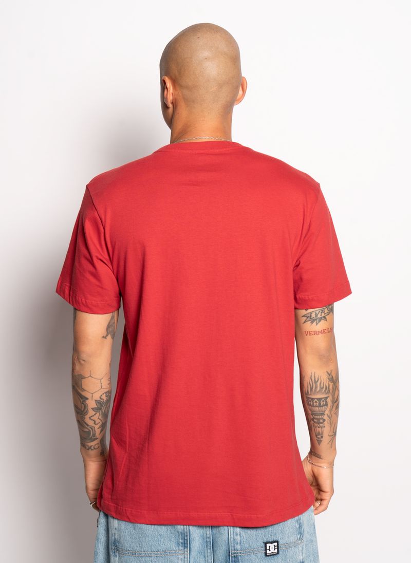 Camiseta-DC-Shoes-M-C-Star-Pilot-Color-Vermelho-Vermelho-P