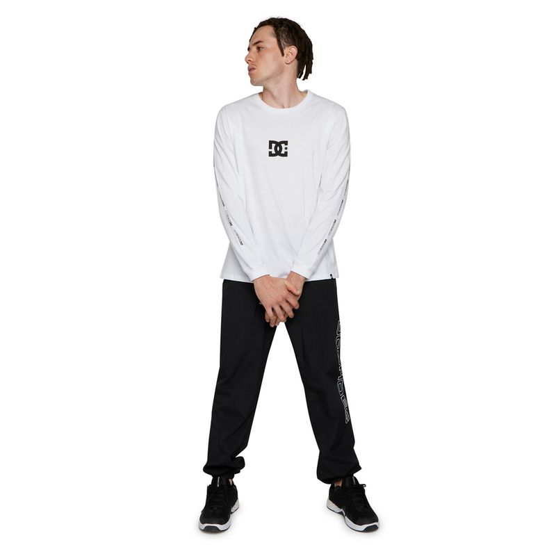 Camiseta-DC-Shoes-M-L-Minimal-Stripe-Branco-Branco-M