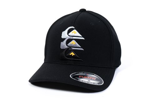 Boné Quiksilver Emb Three Logo Black