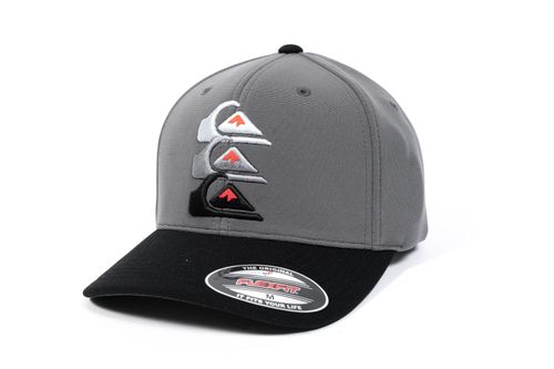 Boné Quiksilver Emb Three Logo Dark Grey