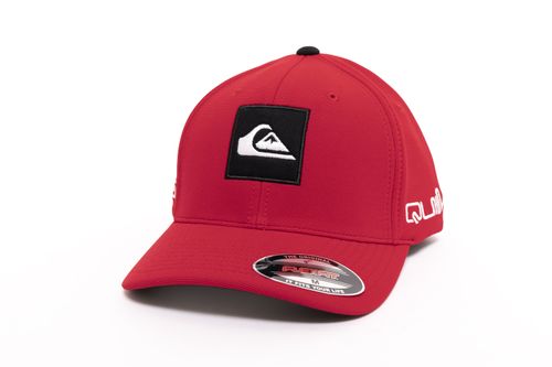 Boné Quiksilver Emb Square Red