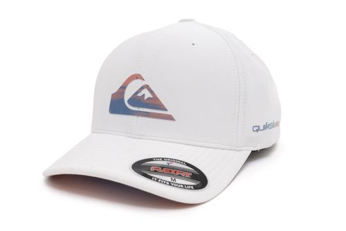 Boné Quiksilver Gradient Logo Signature White