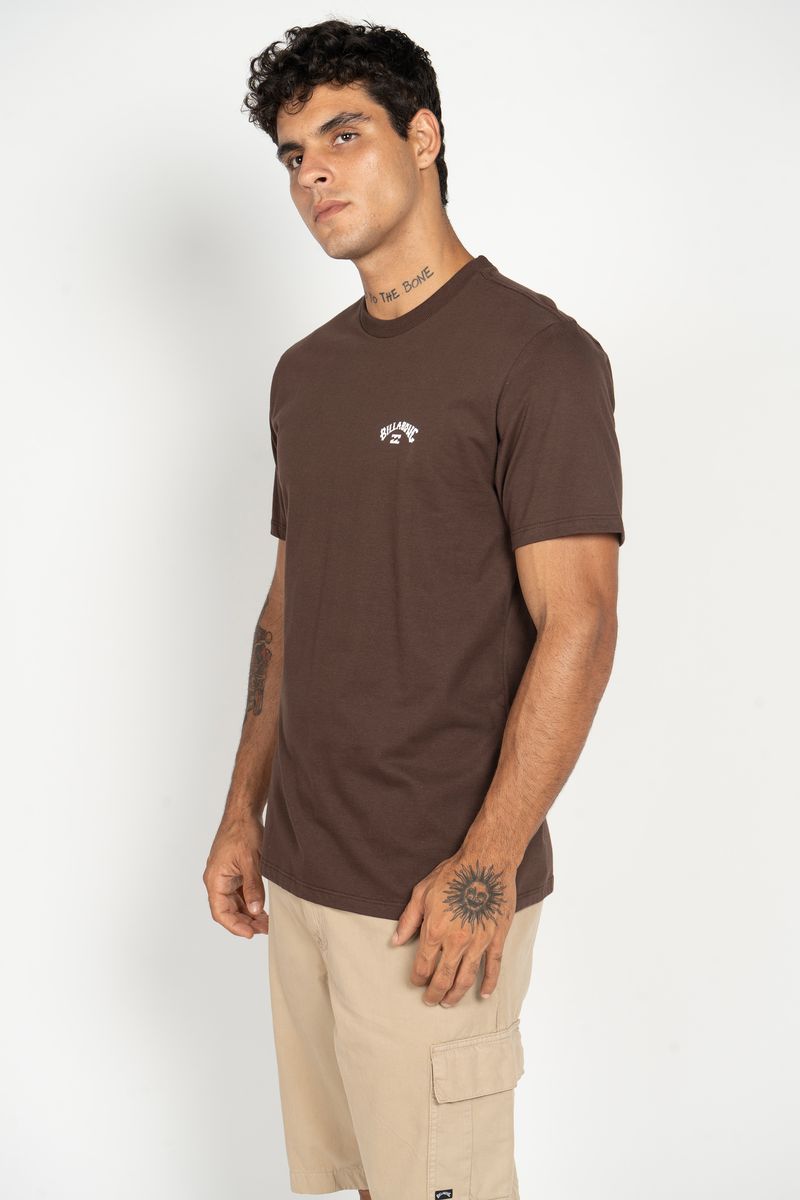 Camiseta-Billabong-M-C-Small-Arch-Marrom-Escuro-P