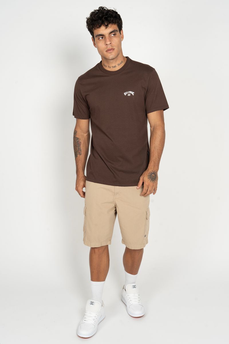 Camiseta-Billabong-M-C-Small-Arch-Marrom-Escuro-P