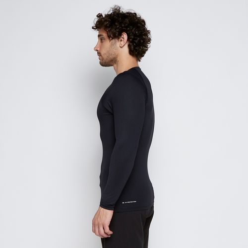 Camiseta Quiksilver Surf M/L All Times Preto
