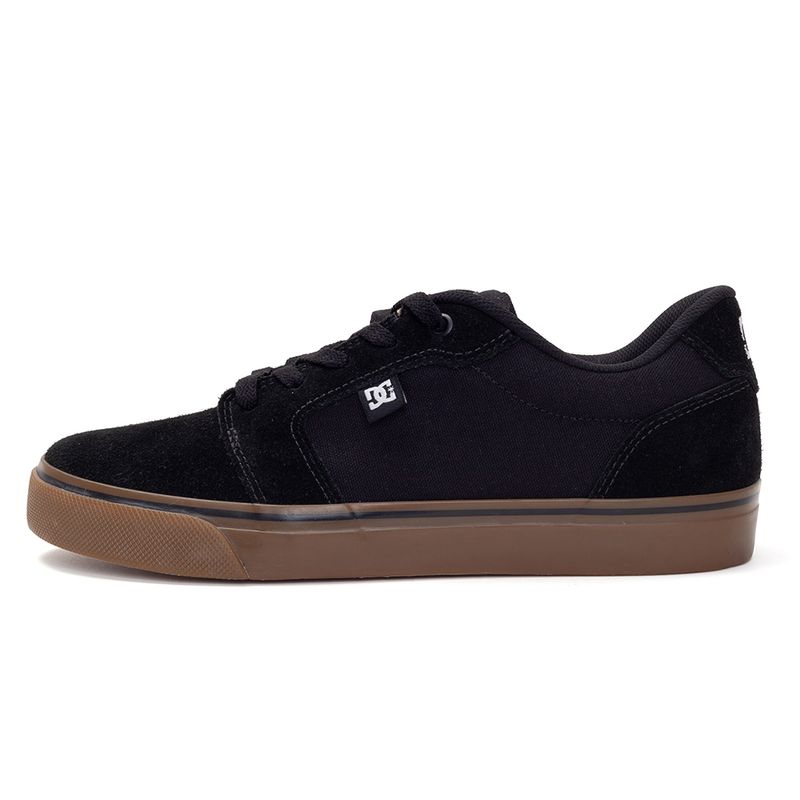 Tenis-DC-Shoes-Anvil-La-Black-Gum-BLACK-GUM-39
