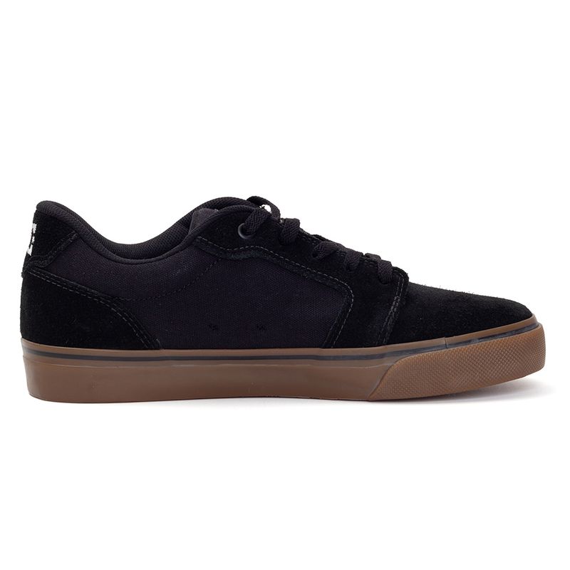 Tenis-DC-Shoes-Anvil-La-Black-Gum-BLACK-GUM-39