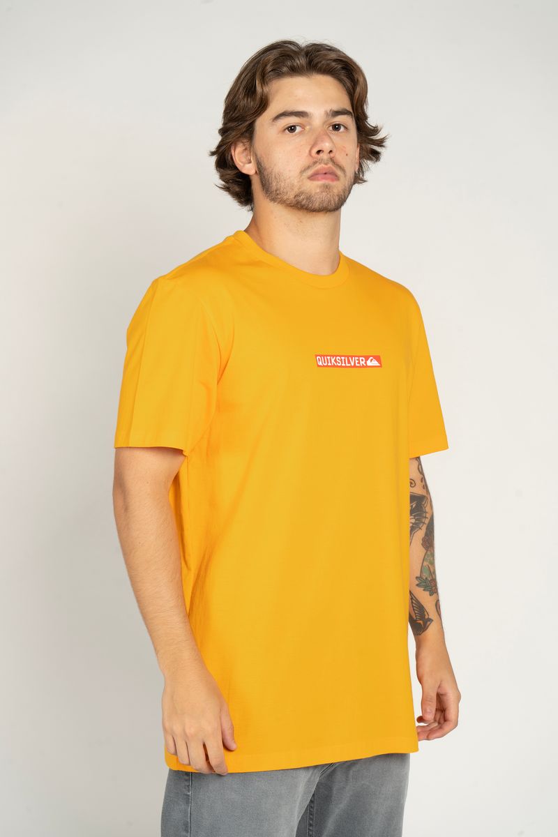 Camiseta-Quiksilver-M-C-Clicker-Logo-Dna-Amarelo-Amarelo-P