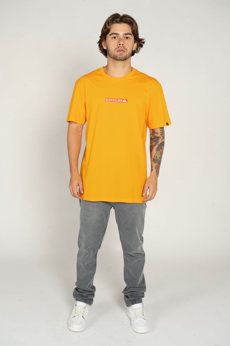 Camiseta-Quiksilver-M-C-Clicker-Logo-Dna-Amarelo-Amarelo-P