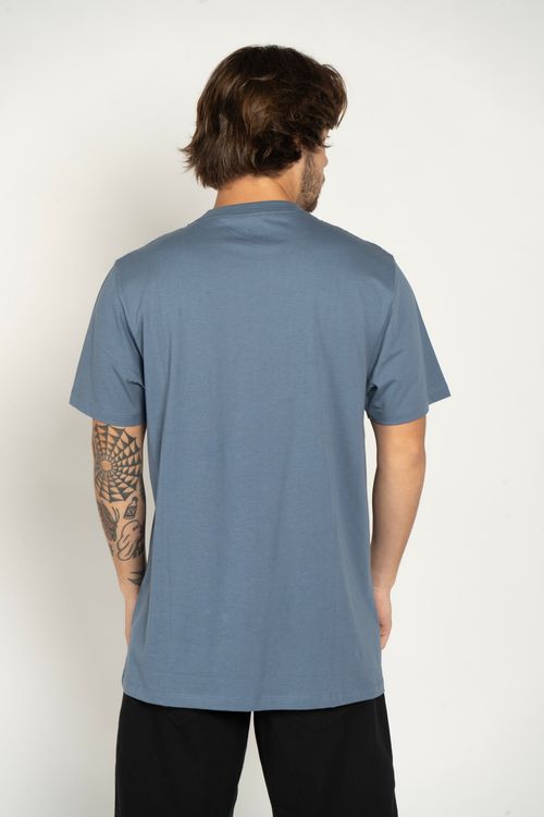 Camiseta Quiksilver M/C Embroidery Azul
