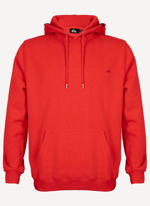 Moletom Quiksilver Fech Embroidery Vermelho