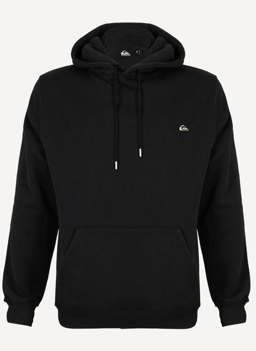 Moletom Quiksilver Fech Embroidery Preto