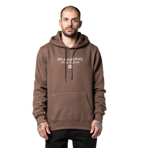 Moletom Billabong Fech Throwback 280Grm Marrom