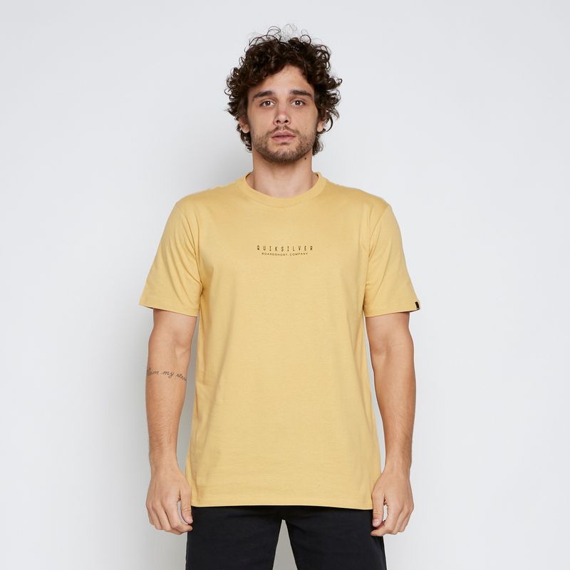Camiseta-Quiksilver-M-C-Hibiscus-Pop-Mostarda-P