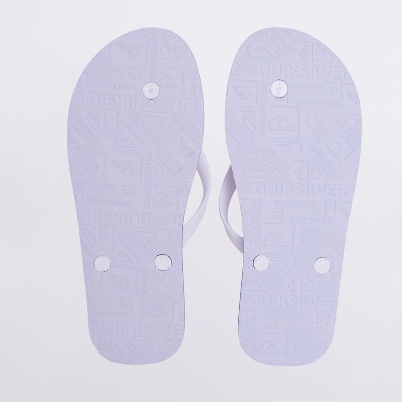 Chinelo-Quiksilver-Molokai-Debossed-Branco