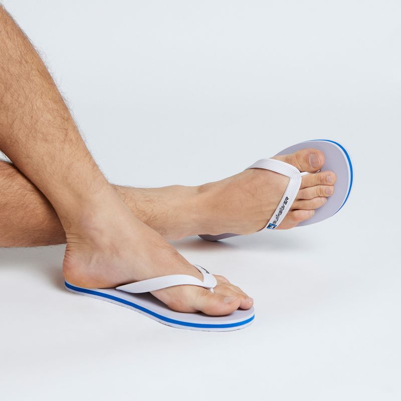 Chinelo-Quiksilver-Molokai-Debossed-Branco