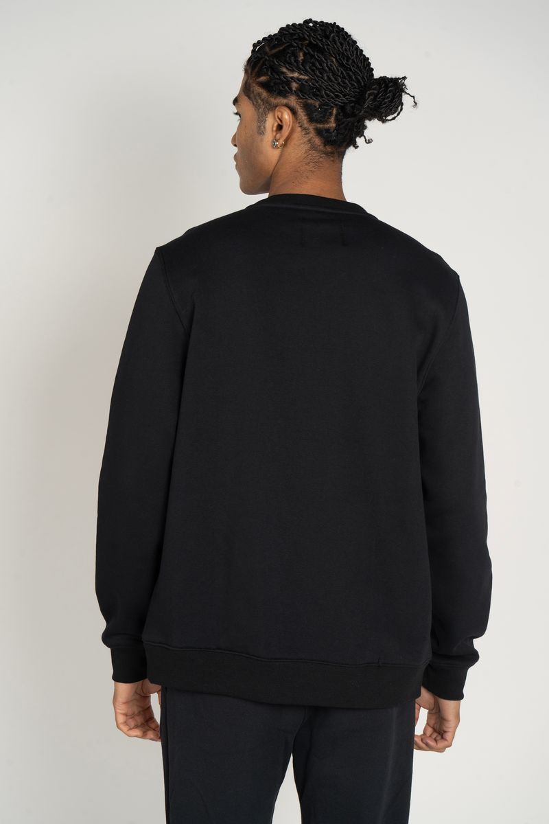 Moletom-Element-Care-Emb-Logo-Chest-Crew-Preto-Preto-P