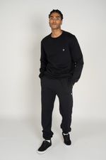 Moletom-Element-Care-Emb-Logo-Chest-Crew-Preto-Preto-P