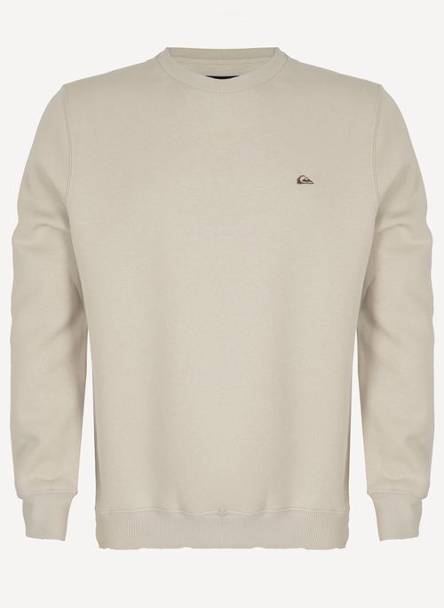 Moletom Quiksilver Care Embroidery Areia