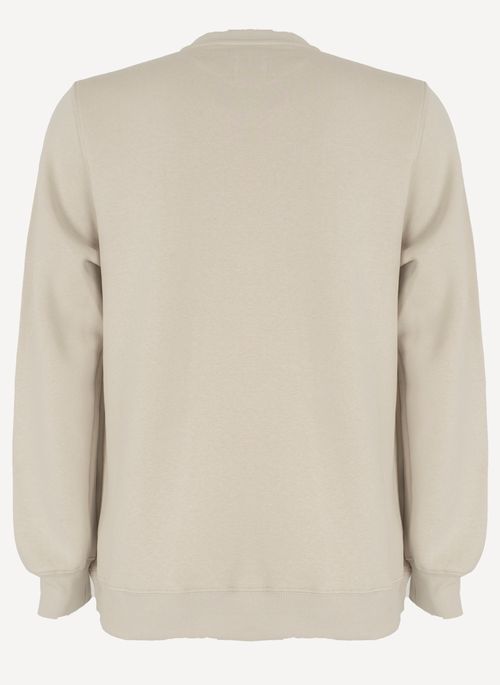 Moletom Quiksilver Care Embroidery Areia