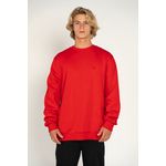 Moletom-Quiksilver-Care-Embroidery-Vermelho-Vermelho-P
