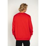Moletom-Quiksilver-Care-Embroidery-Vermelho-Vermelho-P