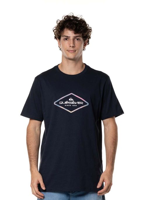 Camiseta Quiksilver M/C Omni Lock Spaceman Marinho