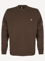 Moletom-Element-Care-Emb-Logo-Chest-Crew-Marrom-Escuro-MARROM-ESCURO-P