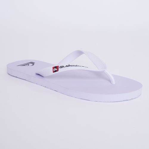 Chinelo Quiksilver Molokai Solid Branco
