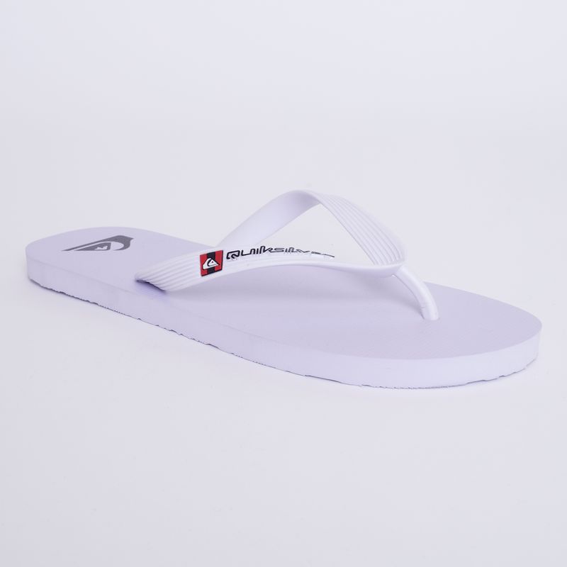 Chinelo-Quiksilver-Molokai-Solid-Branco