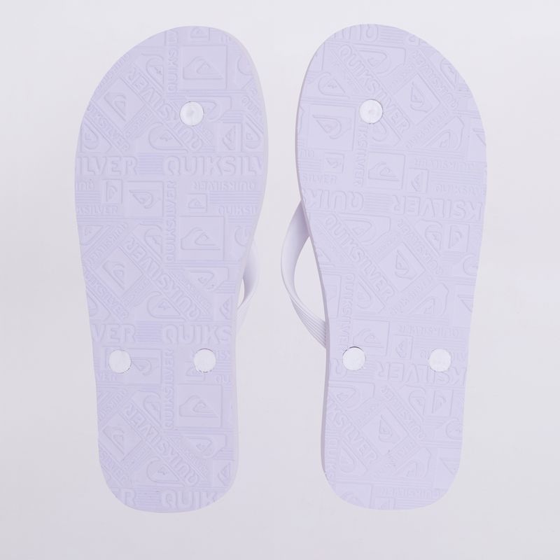 Chinelo-Quiksilver-Molokai-Solid-Branco