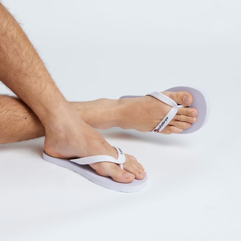Chinelo-Quiksilver-Molokai-Solid-Branco