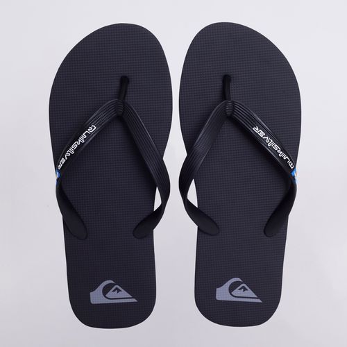 Chinelo Quiksilver Molokai Solid Preto