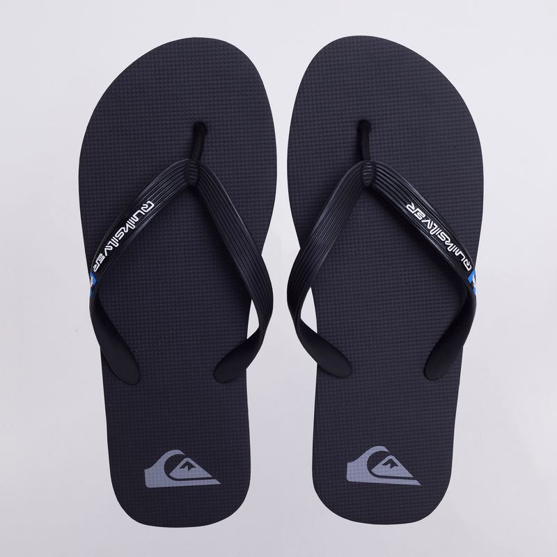 Chinelo-Quiksilver-Molokai-Solid-Preto