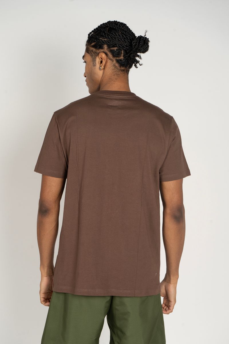 Camiseta-Element-M-C-Mini-Emb-Marrom-Escuro-P