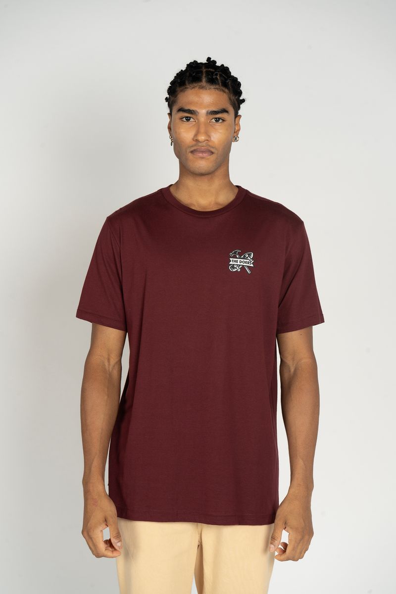 Camiseta-Element-M-C-Supply-Vinho-Vinho-P