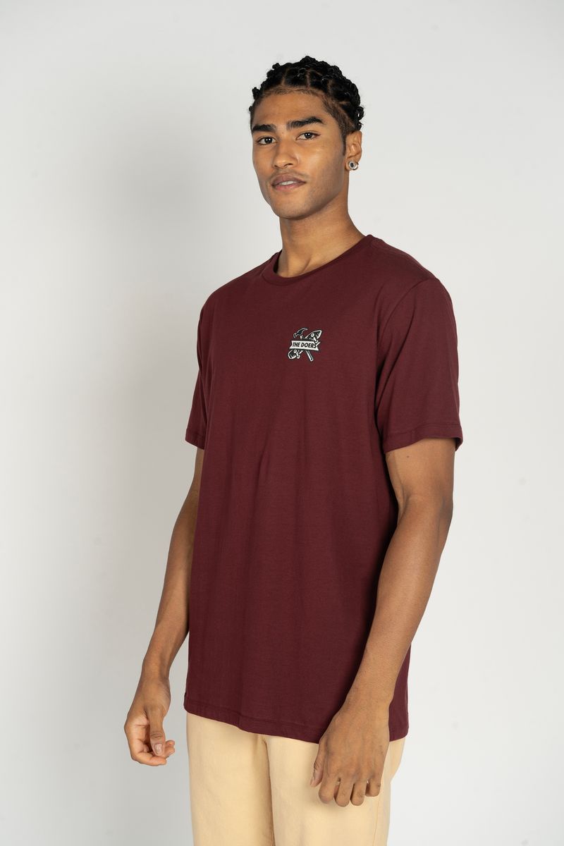 Camiseta-Element-M-C-Supply-Vinho-Vinho-P