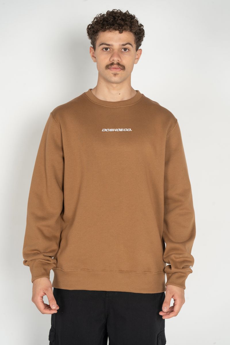 Moletom-Dc-Shoes-Care-Baseline-Marrom-Marrom-P