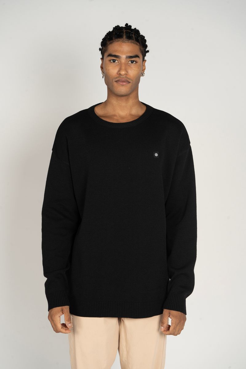 Tricot-Element-Classic-Preto-Preto-P