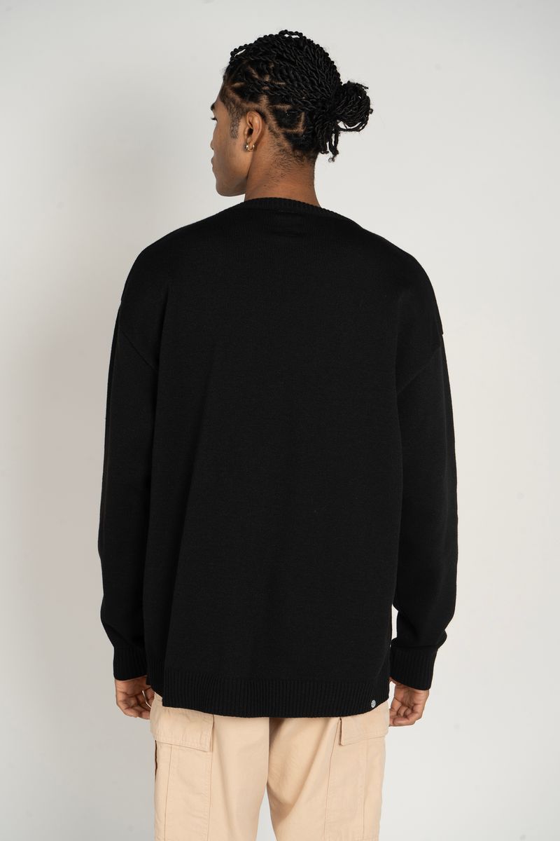 Tricot-Element-Classic-Preto-Preto-P